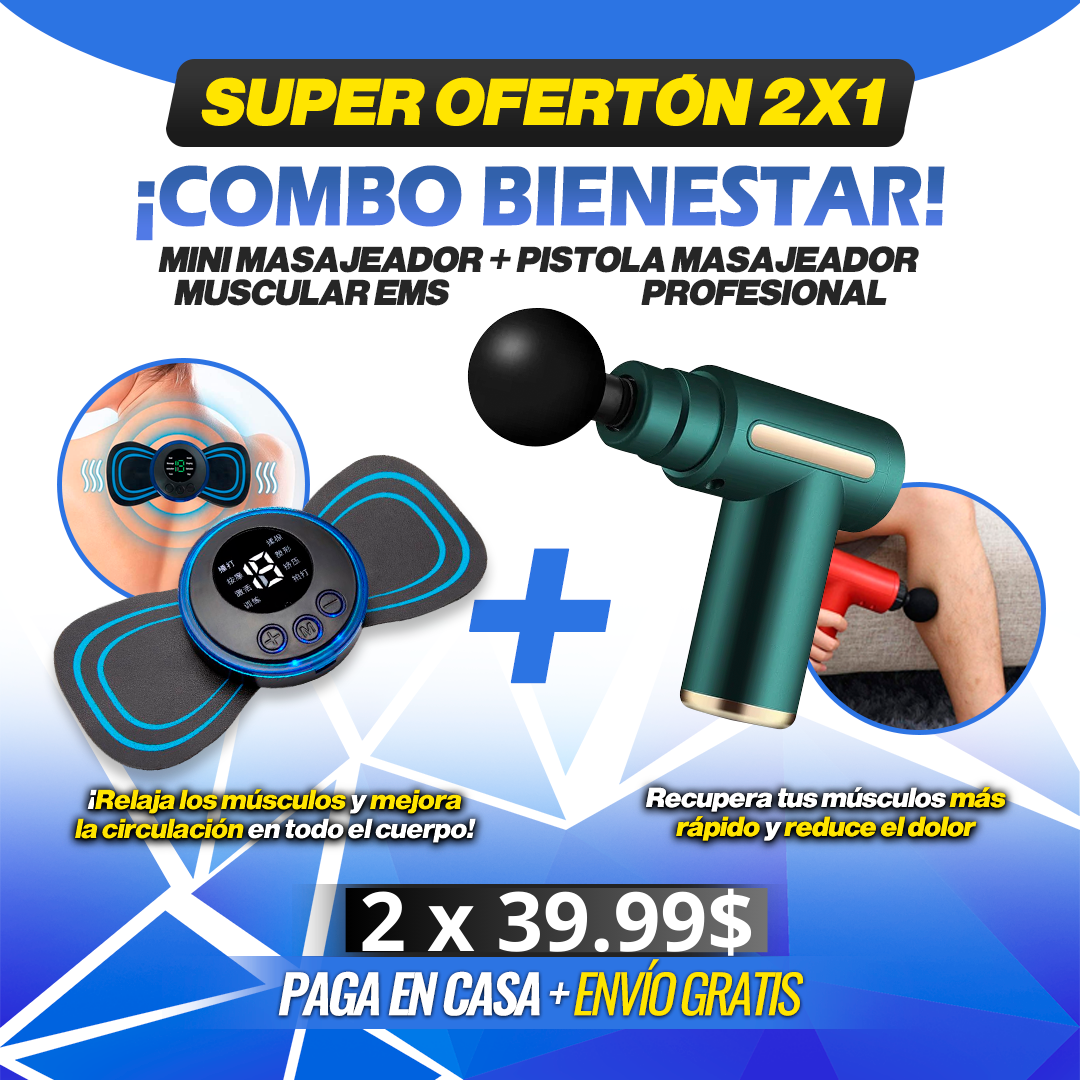 Terapia muscular en Casa🏠 Masajeador de músculos 🔥